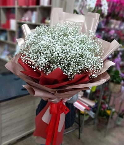 Букет цветов из: Гипсофила в Аннино