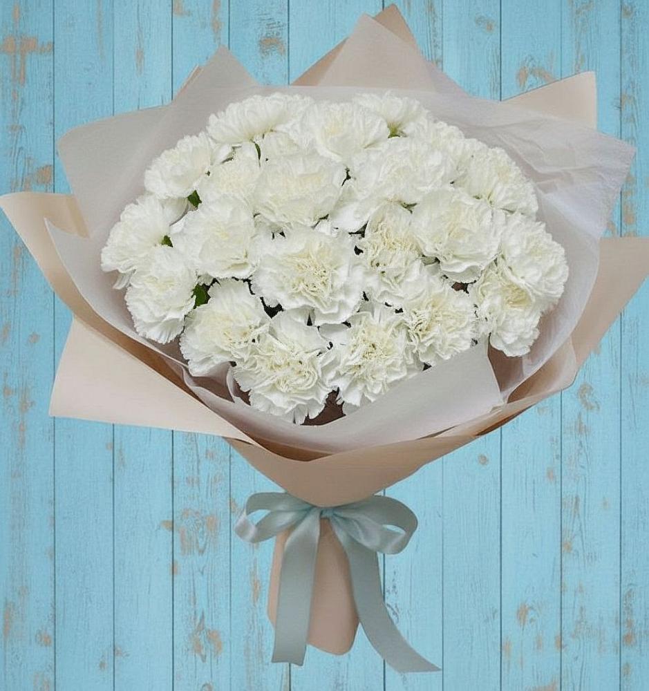 Букет цветов из: Гвоздики в Аннино