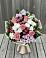 Букет цветов из: Альстромерии, Гвоздики, Розы и Хризантемы в Аннино