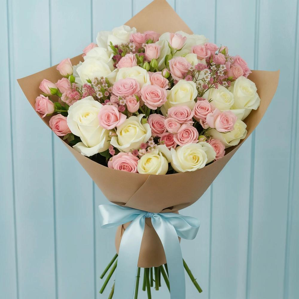 Букет цветов из: Розы в Аннино