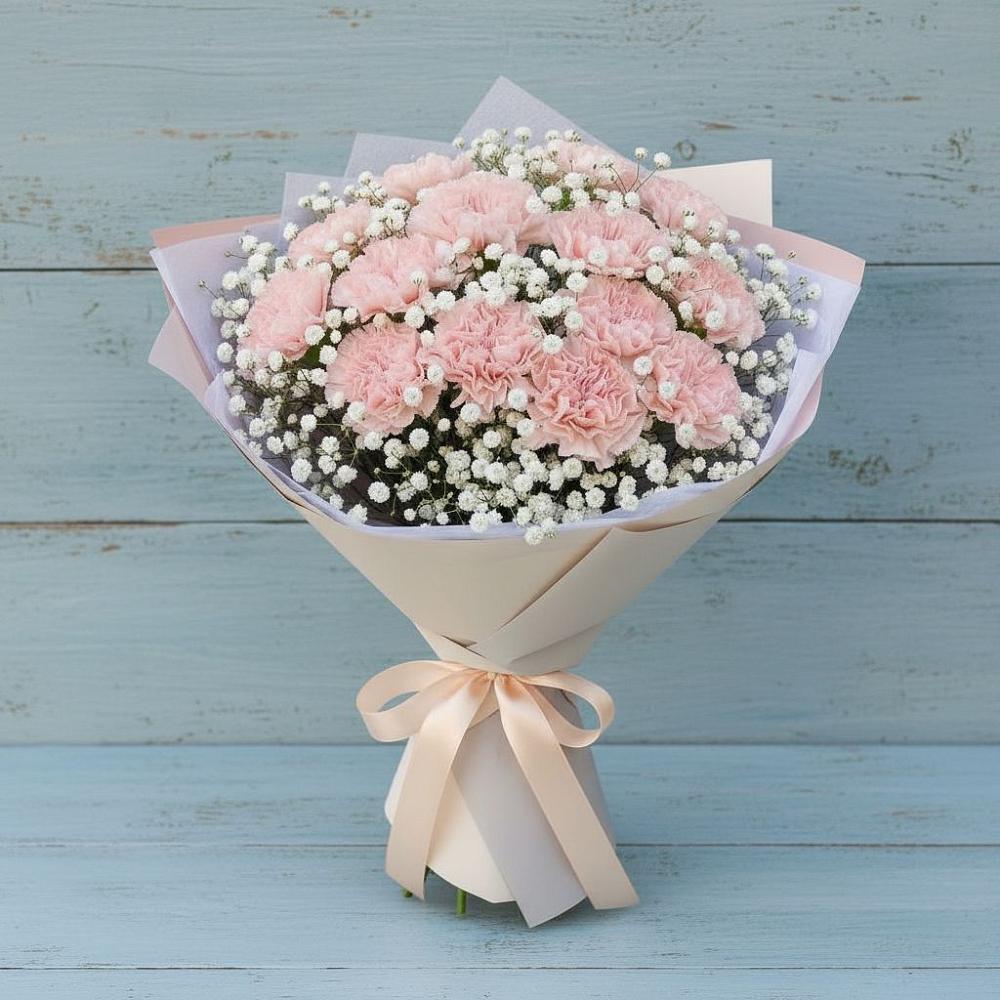 Букет цветов из: Гвоздики в Аннино