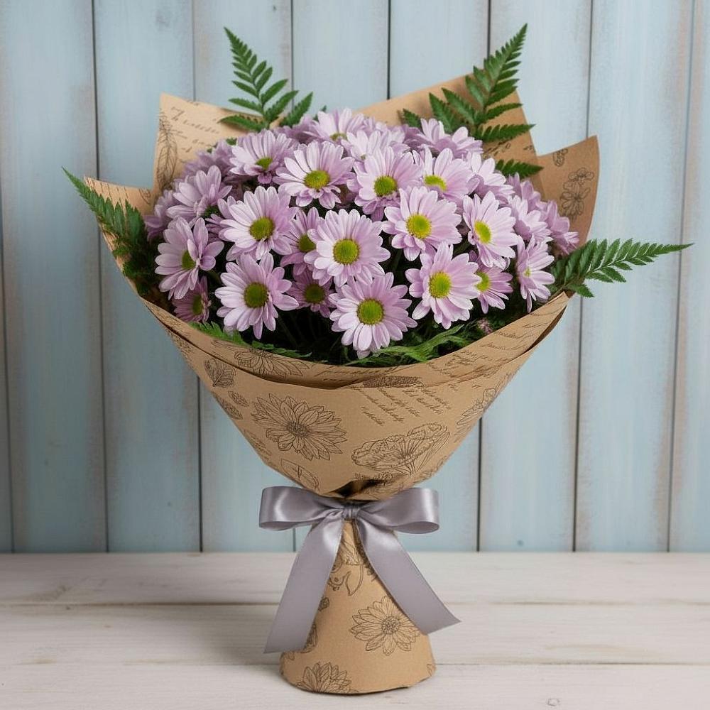 Букет цветов из: Хризантемы в Аннино