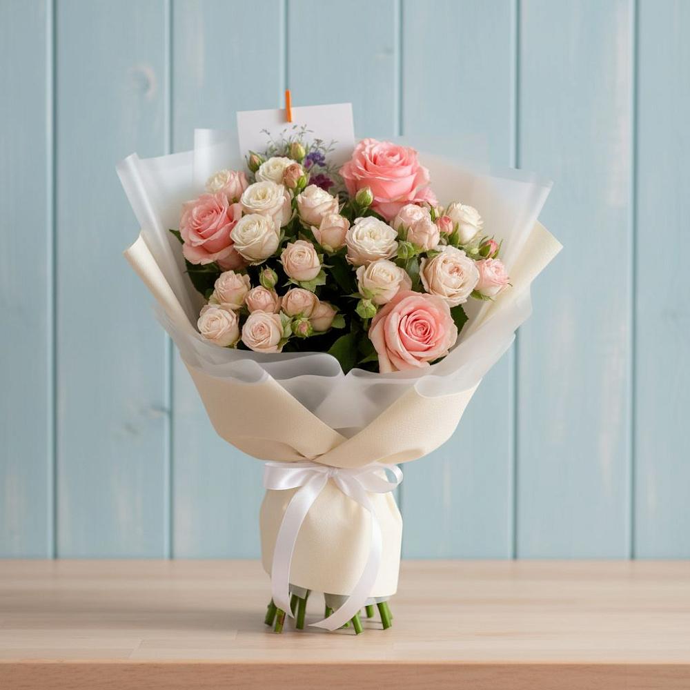 Букет цветов из: Розы в Аннино