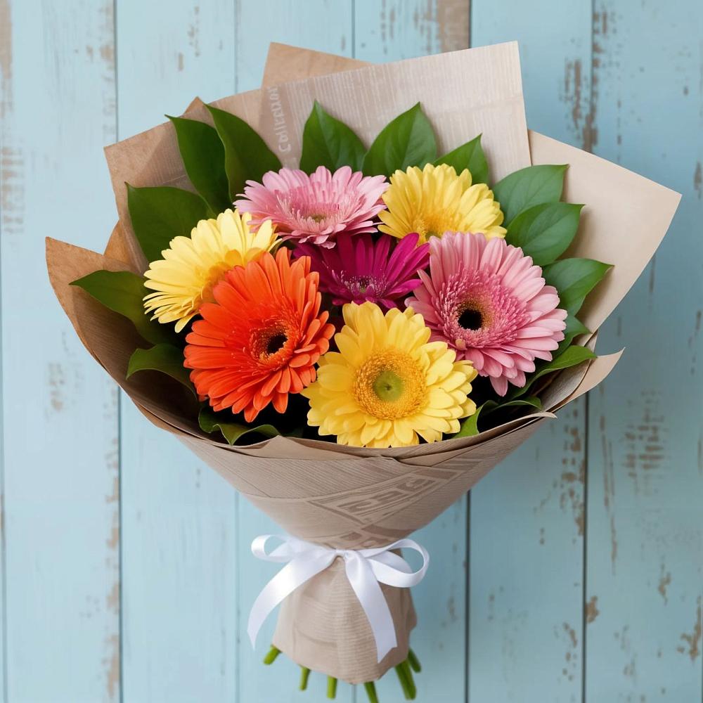 Букет цветов из: Герберы в Аннино
