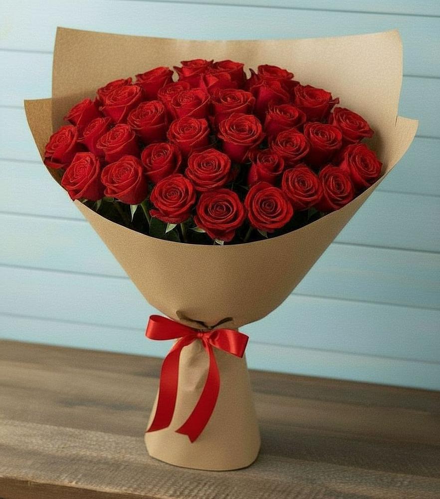 Букет Красные розы Милано в Аннино