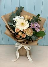 Букет цветов из:  Герберы и Хризантемы в Аннино