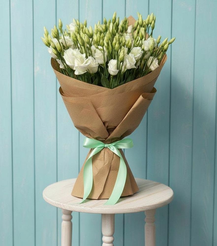 Букет цветов из: Лизиантусы в Аннино