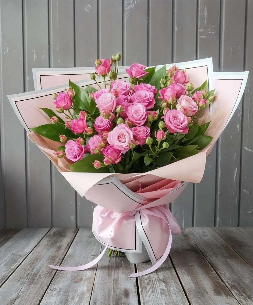 Букет Розовый кустик в Аннино