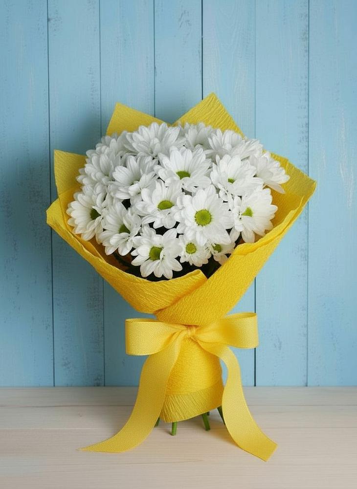 Букет цветов из: Хризантемы в Аннино