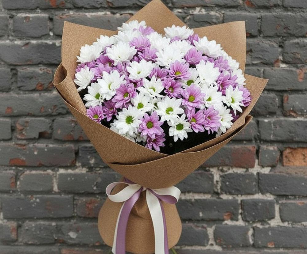 Букет цветов из: Хризантемы в Аннино