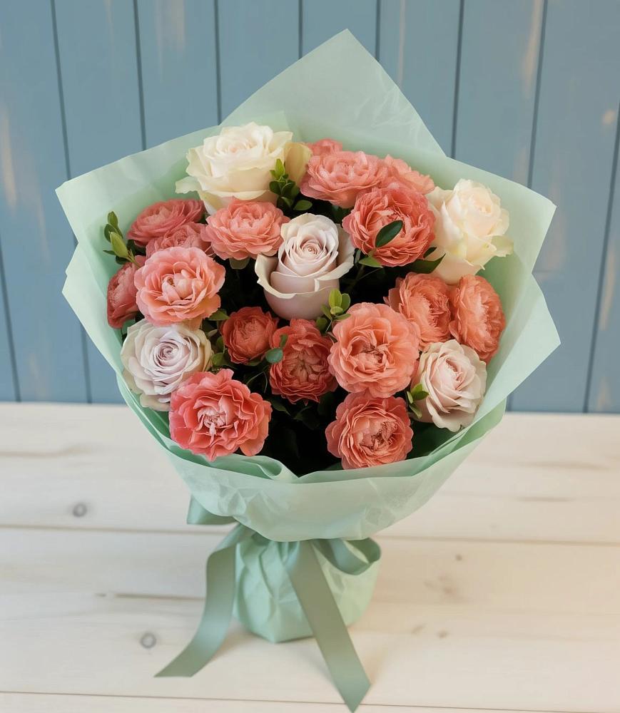 Букет цветов из: Розы в Аннино