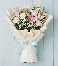 Букет цветов из:  Лилии в Аннино