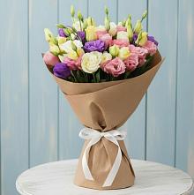 Букет цветов из:  Лизиантусы в Аннино